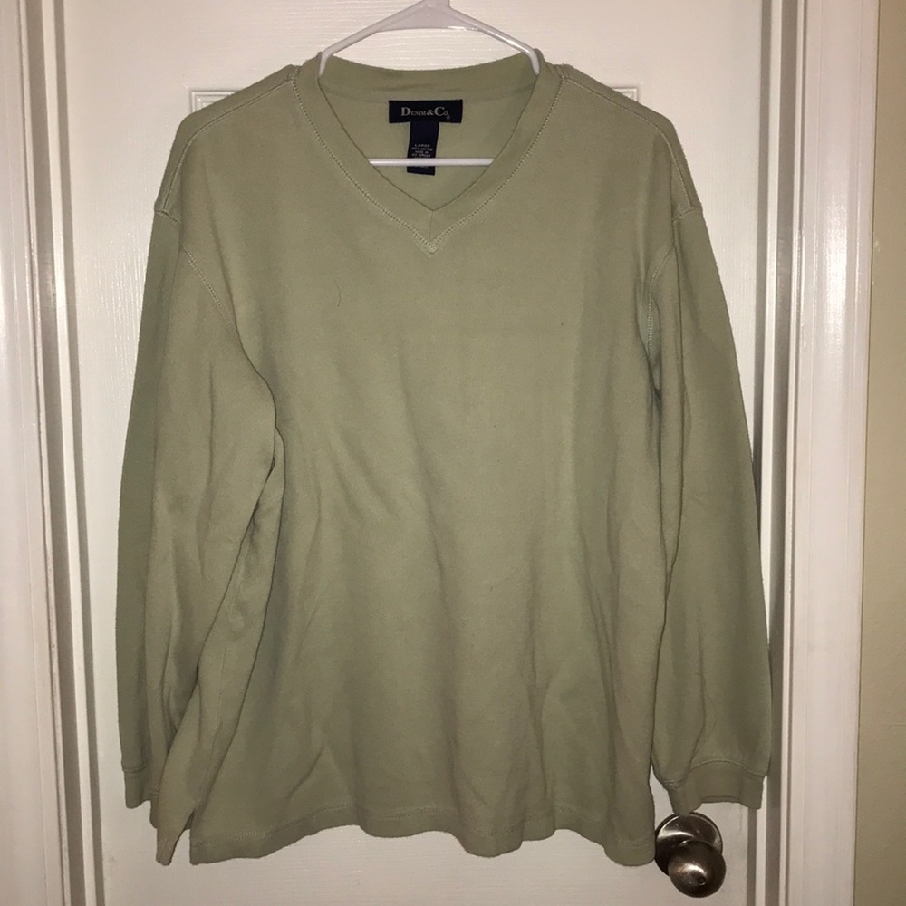Old school oversized grey sweatshirt/sweater
